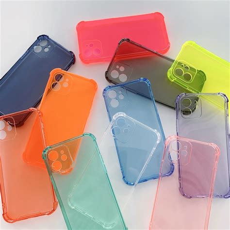 Luxury Shockproof Phone Case For Iphone 11 12 13 Pro Max Xs Max Xr Clear Soft Tpu Back Cover For