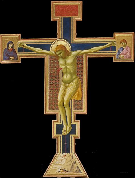 Giotto The Santa Maria Novella Crucifix The First Real Christ On The