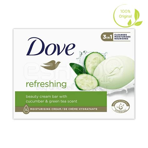 Original Dove Soap Cucumber And Green Tea For Refreshing 90g