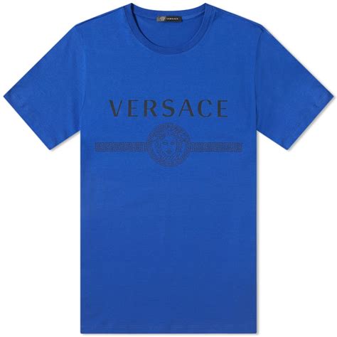 Versace Classic Logo Tee Bluette | END. (US)