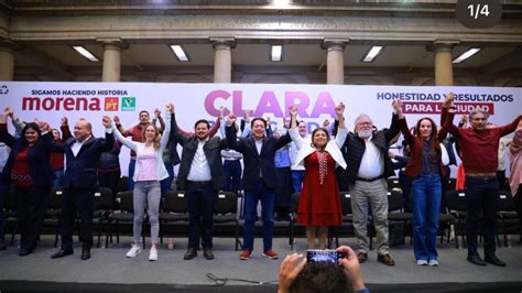 Clara Brugada Presenta A Su Equipo Para Ganar La Jefatura De Gobierno