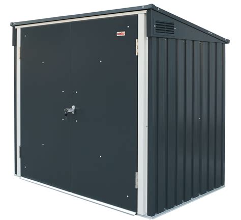 Duramax 74051 5 X3 Metal Garbage Recycle Bin Enclosure Duramax Sheds