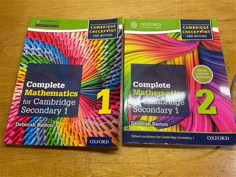 Complete Mathematics For Cambridge Secondary 1 1and2 Hobbies And Toys