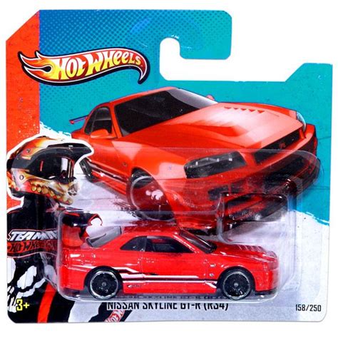 Hot Wheels Nissan Skyline GT R R kisautó JátékNet hu