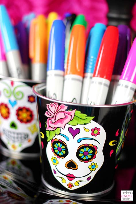 Decorate Your Own Day of the Dead Sugar Skulls - Soiree Event Design