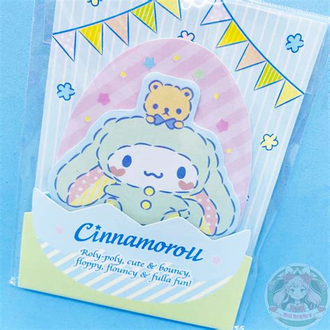 Set De Notas Adhesivas Sanrio Cinnamoroll Pascua Meli MewMew