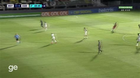 Vídeo Bragantino x América MG Compacto futebol ge