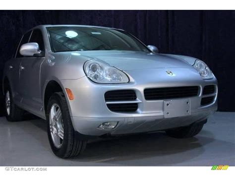 2005 Crystal Silver Metallic Porsche Cayenne S 22423705 Photo 1