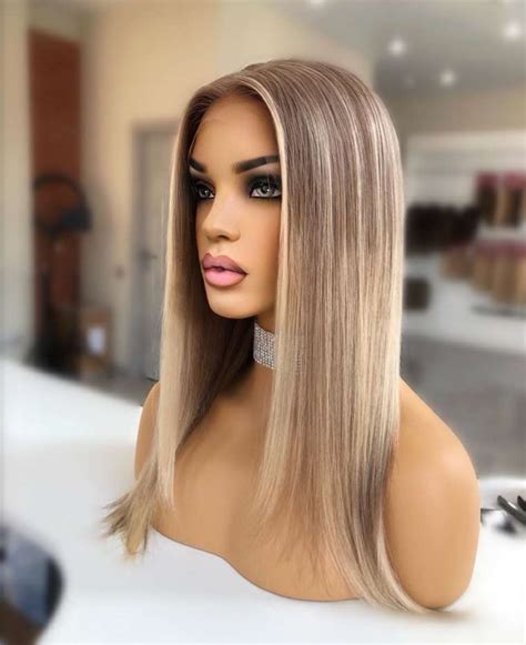 Perruque Blonde Fonc Mod Le Dulcin E Naturel Myprettywig