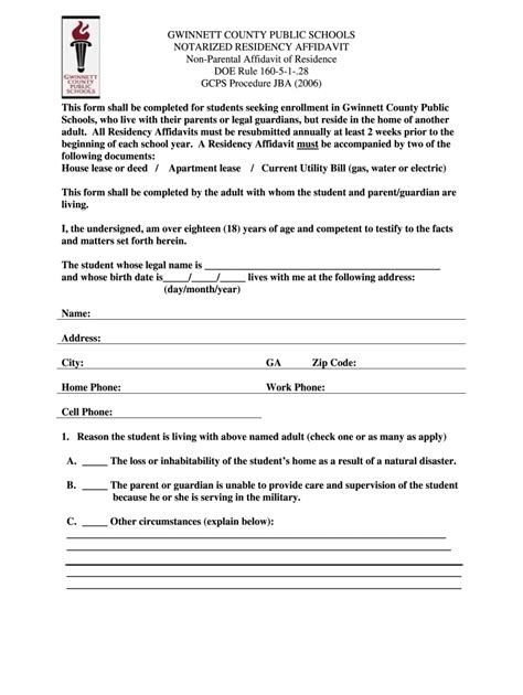 Proof Of Residency Letter 2006 2024 Form Fill Out And Sign Printable