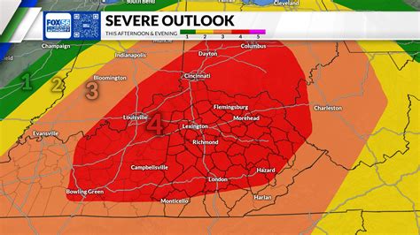 KY weather today: Strong and severe storms today, tornadoes possible