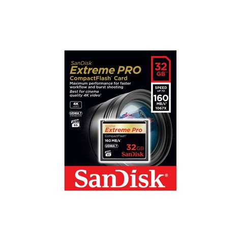 Sandisk Extreme Pro Cf Mb S Gb Vpg Udma Sdcfxps G X