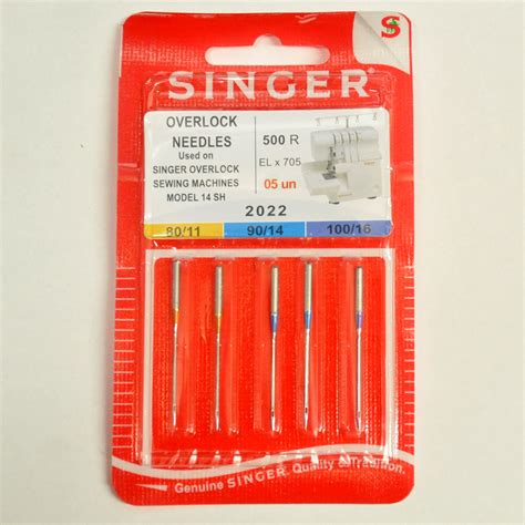 Serger Chromium Needles Style For Singer Overlock Sewing Machines