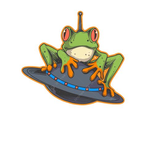 Frog Is Alien, Frog, Alien, Ufo PNG Transparent Clipart Image and PSD ...