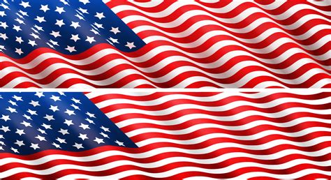 American flag vector 5901560 Vector Art at Vecteezy