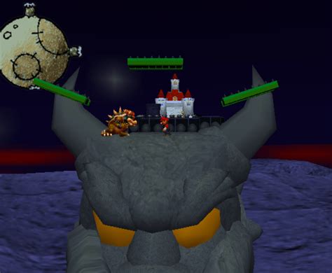 Paper Mario Bowser’s Castle – SSBM Textures