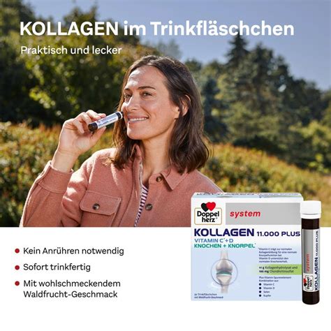 Doppelherz System KOLLAGEN 11 000 PLUS 30x25 Ml Shop Apotheke