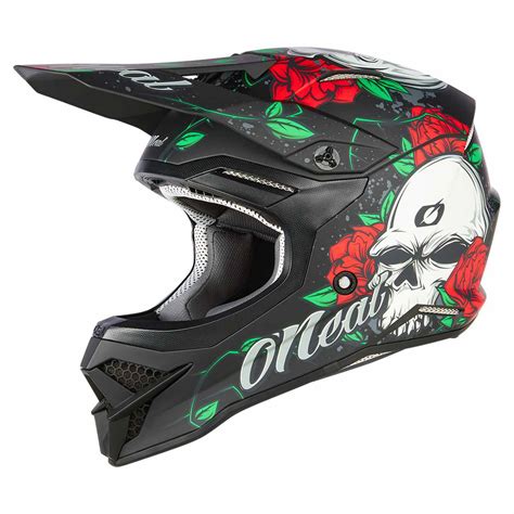 O Neal Series Melancia Motocross Enduro Mtb Helm Schwarz Multi