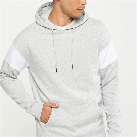 2021 New Fashion unisex drop shoulder pullover plain oversized hoodie