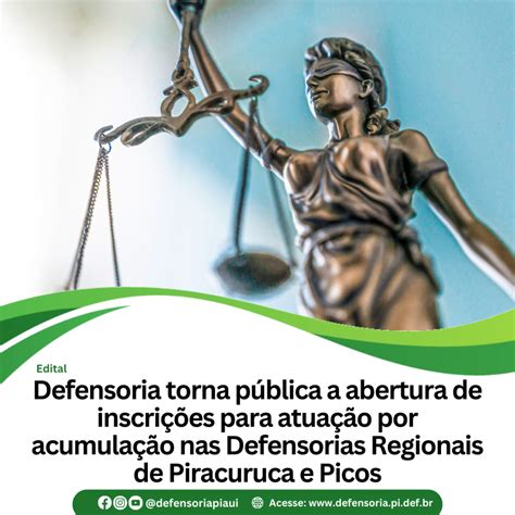 Defensoria P Blica Do Estado Do Piau