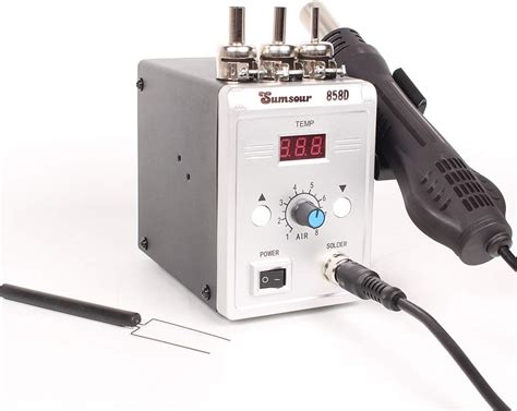 Hot Air Gun D W BGA Rework Solder Station Soldering Heat Air Gun Station V V For