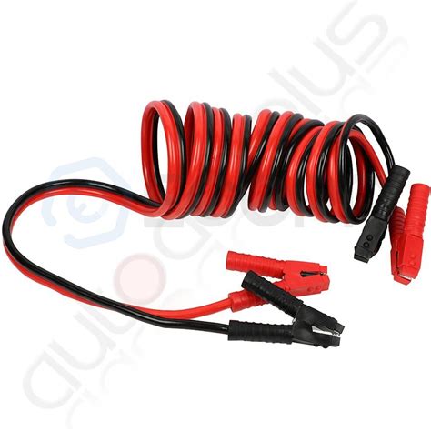 Gauge Heavy Duty Booster Jumper Cables Ft Emergency Car Battery