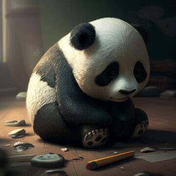 Cute Anime Panda, Sad Panda HD Wallpaper Pxfuel, 46% OFF