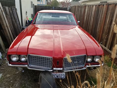 1972 Oldsmobile Cutlass Supreme Red Paint With A 425 Engine Oldsmobile Cutlass Supreme