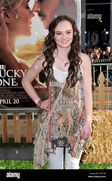 Madeline Carroll At Arrivals For The Lucky One Premiere Grauman S Chinese Theatre Los Angeles