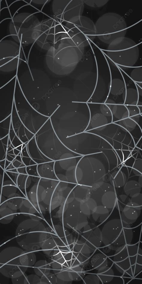 Witch Party Halloween Cobweb Night Black Background Wallpaper Image For