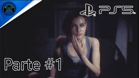 RESIDENT EVIL 3 REMAKE GAMEPLAY PARTE 1 PS5 RAY TRACING 60 FPS