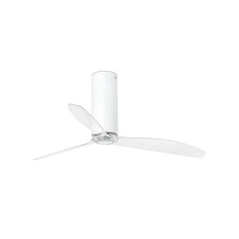 TUBE FAN M DC SMART Ventilador Blanco Mate Transparente Leroy Merlin