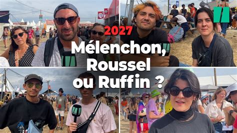 Mélenchon Roussel ou Ruffin pour 2027 À la fête de lHuma leurs