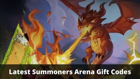 Summoners Arena Gift Codes January 2025 TECHFORNERD