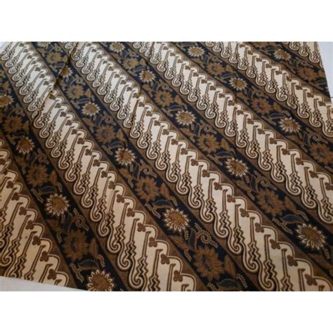 Jual Kain Batik Solo Alusan Parang Keris Seling Sogan Shopee