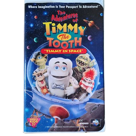 The Adventures Of Timmy The Tooth Timmy In Space VHS 1995