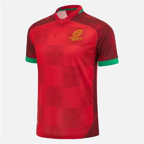 Maillot D Entra Nement Portugal Home Rugby Taille S 5XL 2023