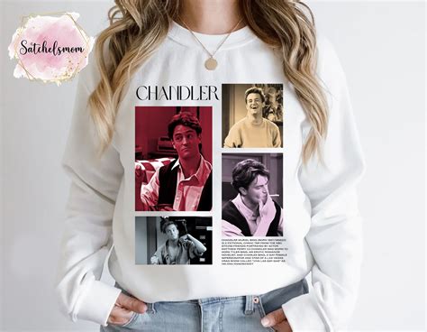 Chandler Bing Sweater, Retro Chandler Shirt, Matthew Perry sold by ...