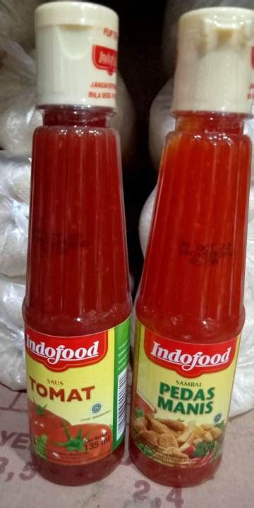 Saus Tomat Sambal Pedas Manis Indofood Botol Meja Lazada Indonesia