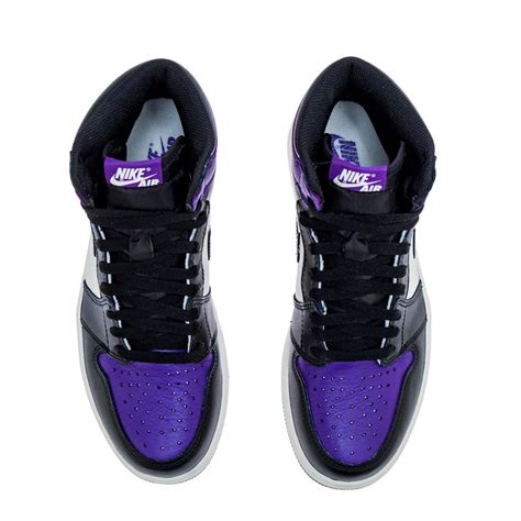 Air Jordan 1 Court Purple 555088 501 Release Date Sneaker Bar Detroit