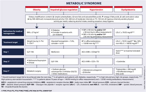 Metabolic Syndrome Treatment Algorithm Download Scientific Diagram