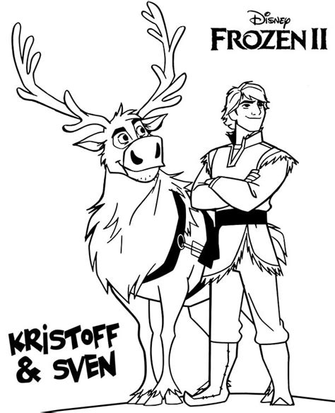 Frozen 2 Coloring Pages - Free Printable Coloring Pages for Kids