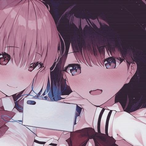 Matching Pfp For Besties Anime Girl And Boy Imagesee