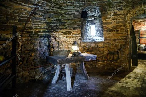 Old medieval castle interior – Stock Editorial Photo © sorokopud #49005023