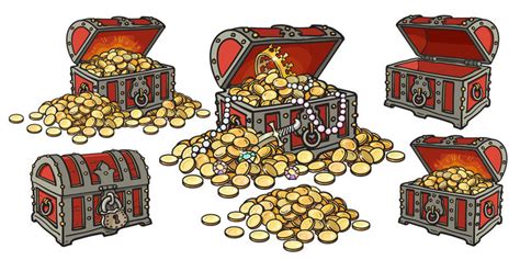 Pirate Treasure Chest Clipart