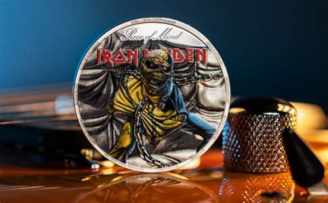 Iron Maiden Limited Edition Commemorative Th Anniversary Piece Of