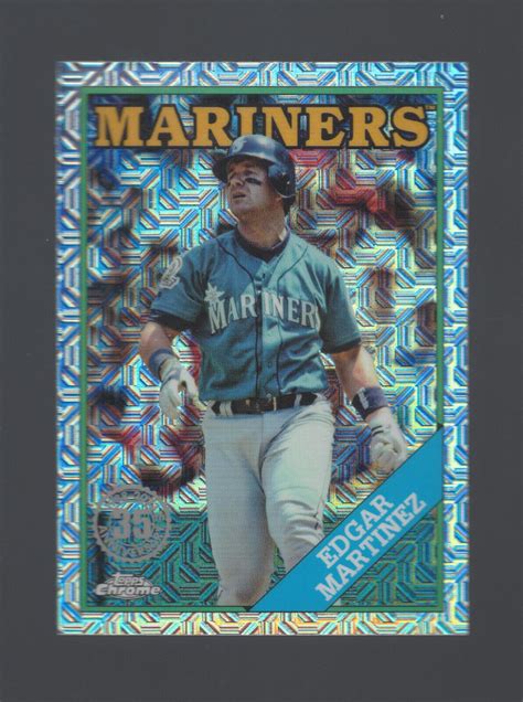 2023 Topps Update 88 Topps Silver Pack Chrome T88CU27 Edgar Martinez