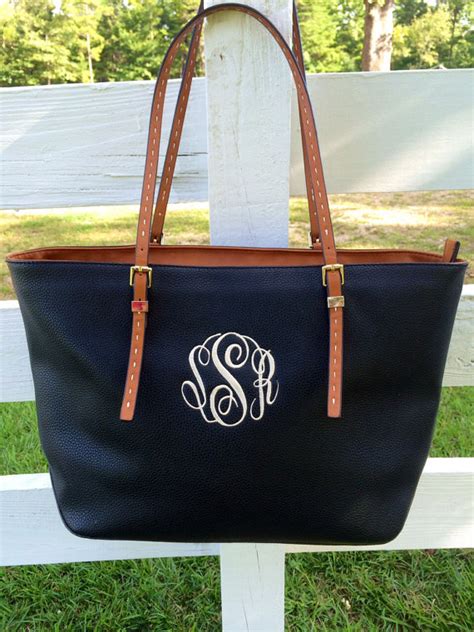 Monogram Tote Bag Canvas Paul Smith