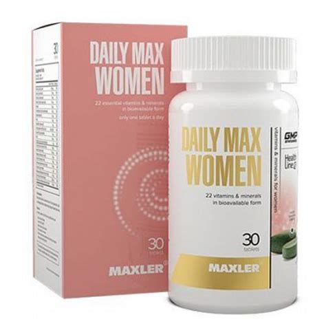 Витамины Maxler Daily Max Women Витамины для женщин 30 tabs купить в ...