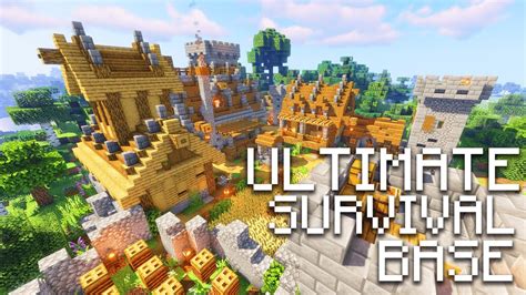 Making The ULTIMATE Survival BASE In Minecraft HARDCORE YouTube